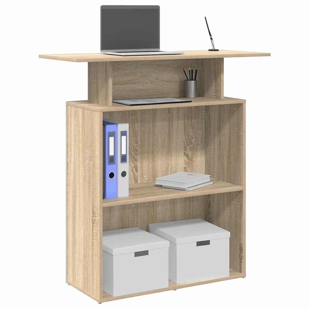 Receptionsskranke 100x40x104 Cm Konstrueret Træ