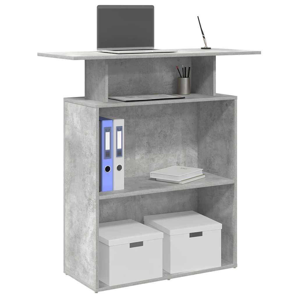 Receptionsskranke 100x40x104 Cm Konstrueret Træ