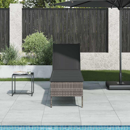 Liggestol Med Hynde 55X200X44 Cm Polyrattan