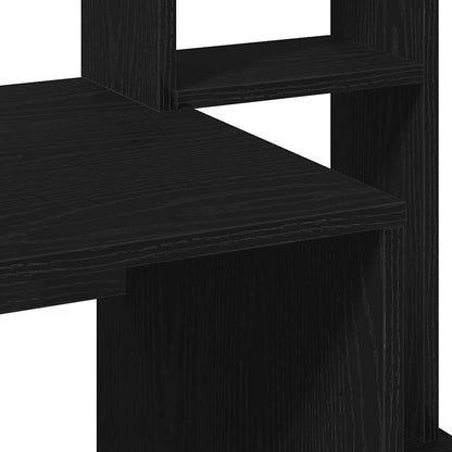 Skrivebord M. Hylder 100X45X140 Cm Konstrueret Træ