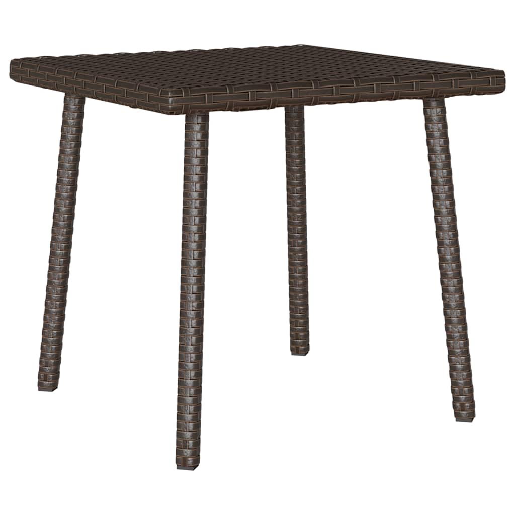 Havesofabord Firkantet Polyrattan - Billede 2