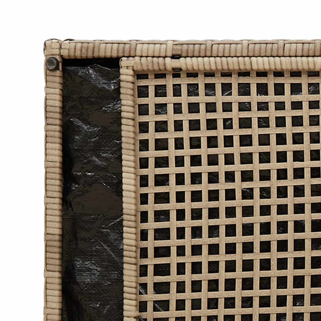 Udendørs Opbevaringsbænk Med Hynde 100 Cm Polyrattan - Billede 10