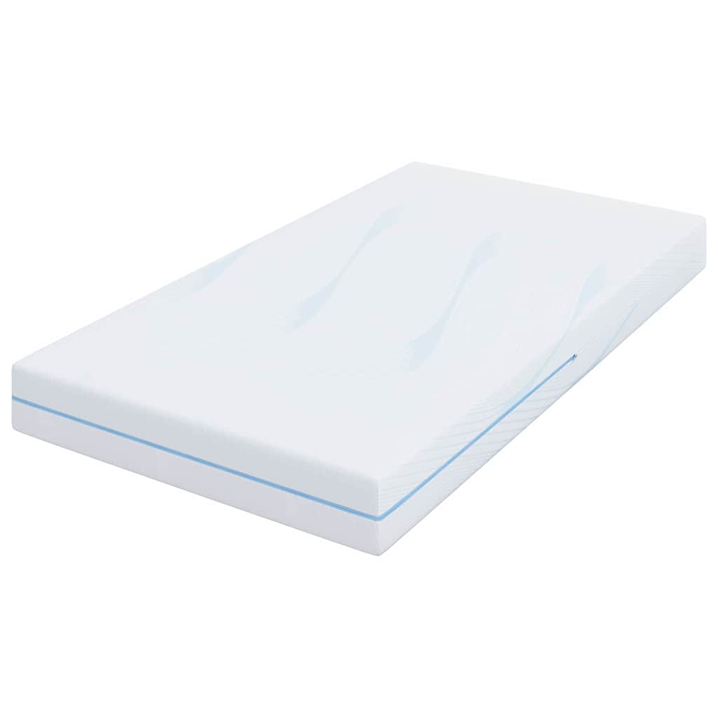 Madras Hvid 120 200 Cm Skum - Billede 4