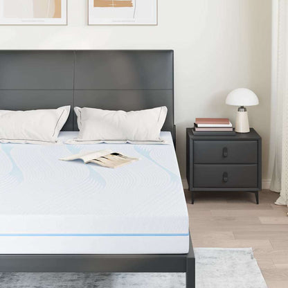 Madras Hvid 140 X 200 Cm Skum - Billede 3