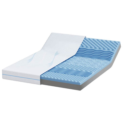 Madras Hvid 160 200 Cm Skum - Billede 4