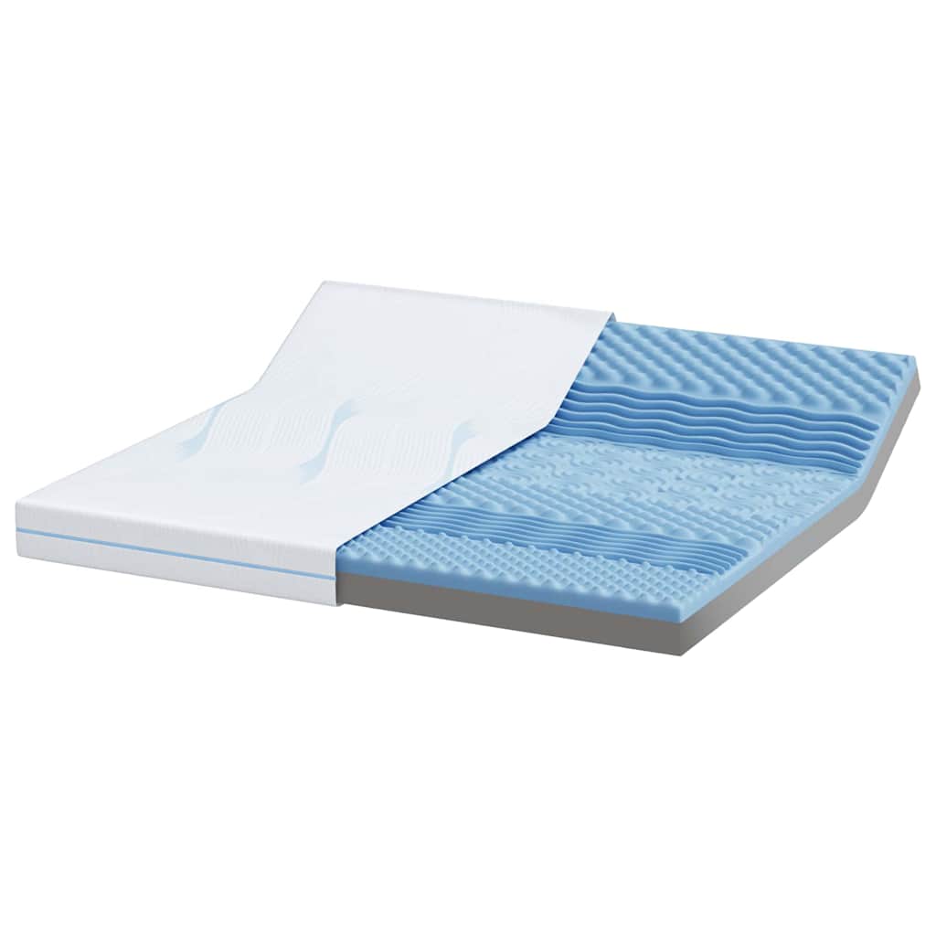 Madras Hvid 180 200 Cm Skum - Billede 4