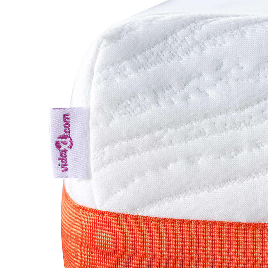 Madras Hvid Og Grå Jacquard Stof - Billede 8