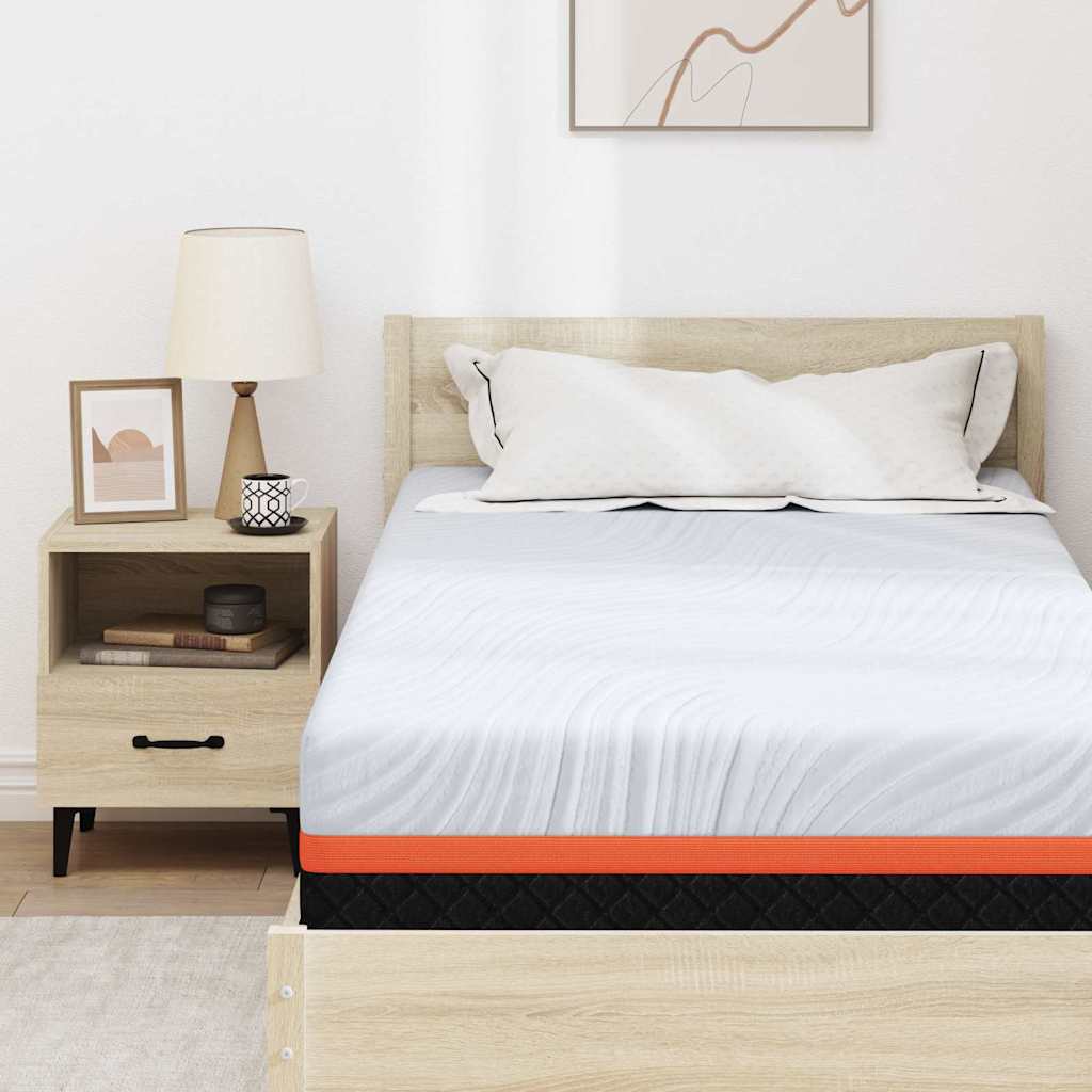 Madras Hvid, Grå 100 X 200 Cm Skum - Billede 7