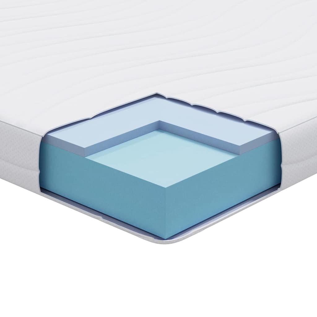 Madras Hvid 80 160 Cm Skum - Billede 10