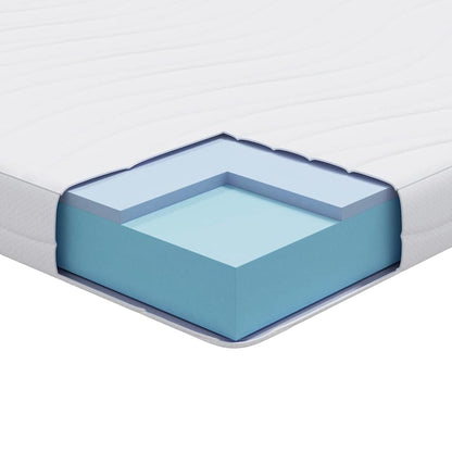 Madras Hvid 120 200 Cm Skum - Billede 10