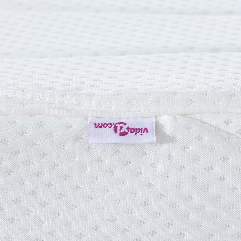 Madras Hvid 140 X 190 Cm Skum - Billede 9