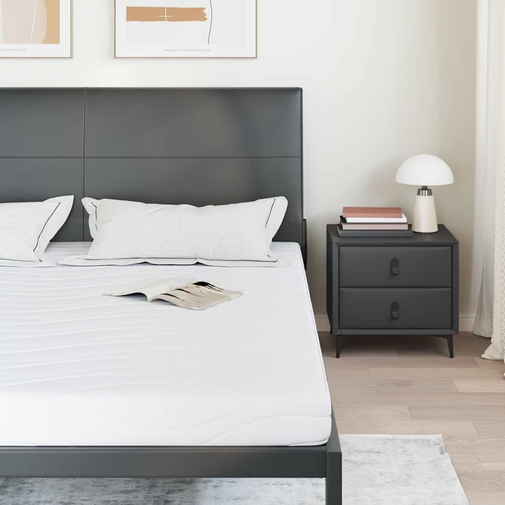 Madras Hvid 180 X 200 Cm Skum - Billede 3