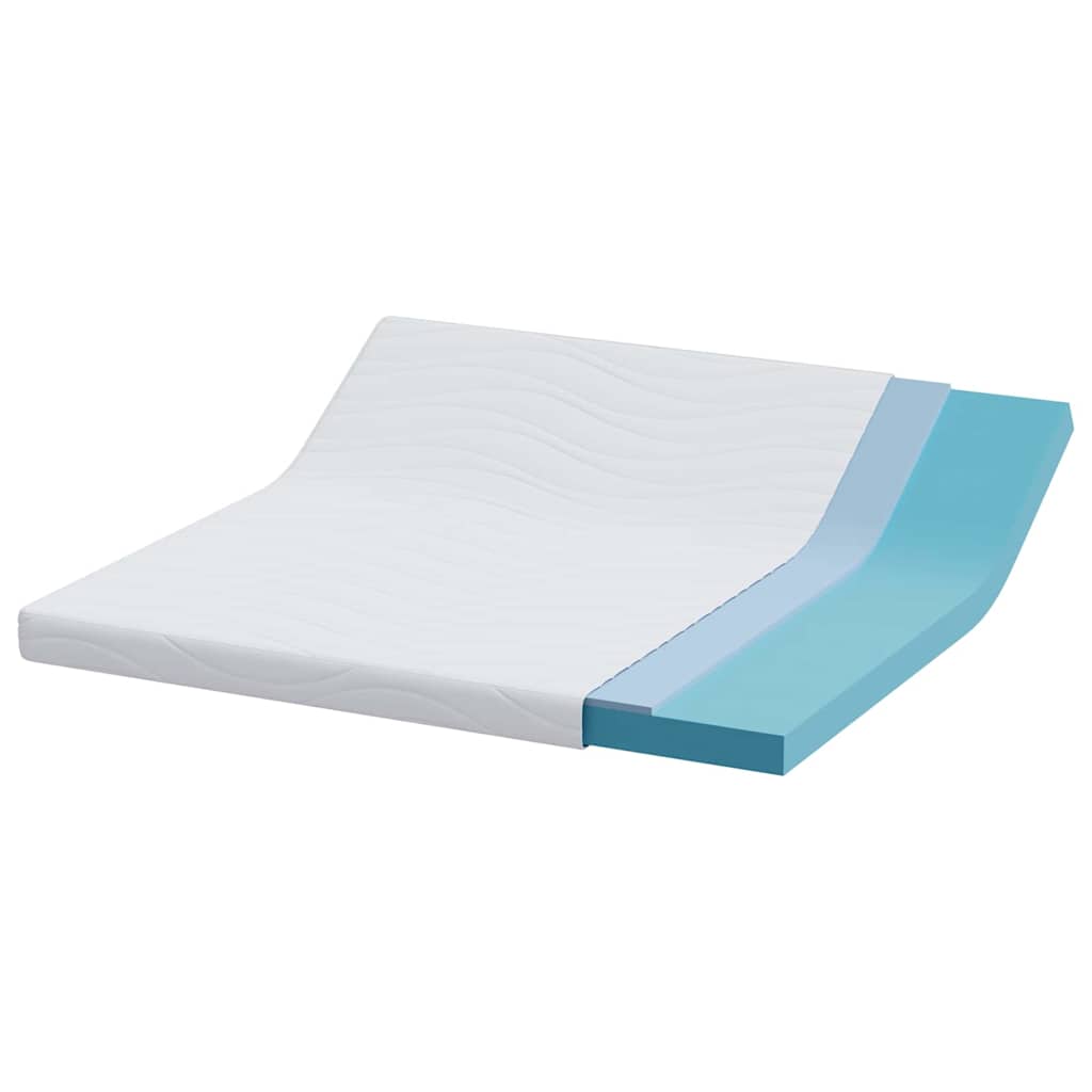 Madras Hvid 180 200 Cm Skum - Billede 4
