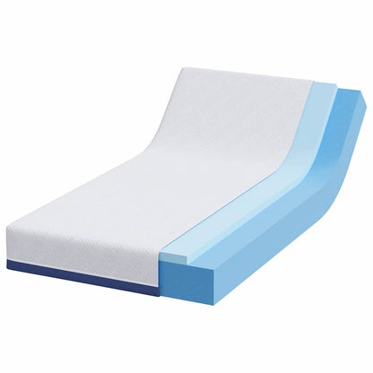 Madras Hvid, Blå 100 200 Cm Skum - Billede 3