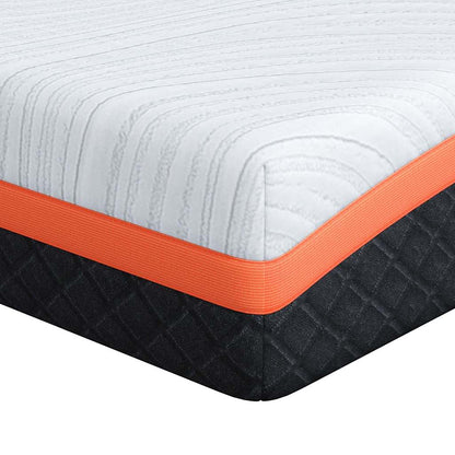 Madras Hvid Og Sort Jacquard Stof - Billede 2