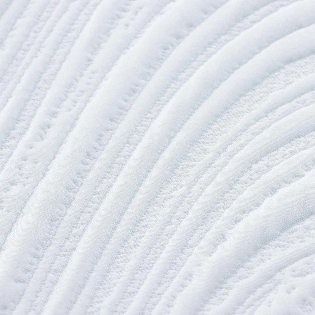 Madras Hvid, Grå 100 200 Cm Skum - Billede 9