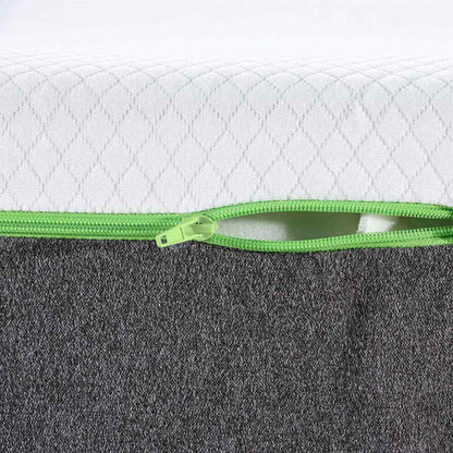 Madras Hvid Og Grå Jacquard Stof - Billede 8
