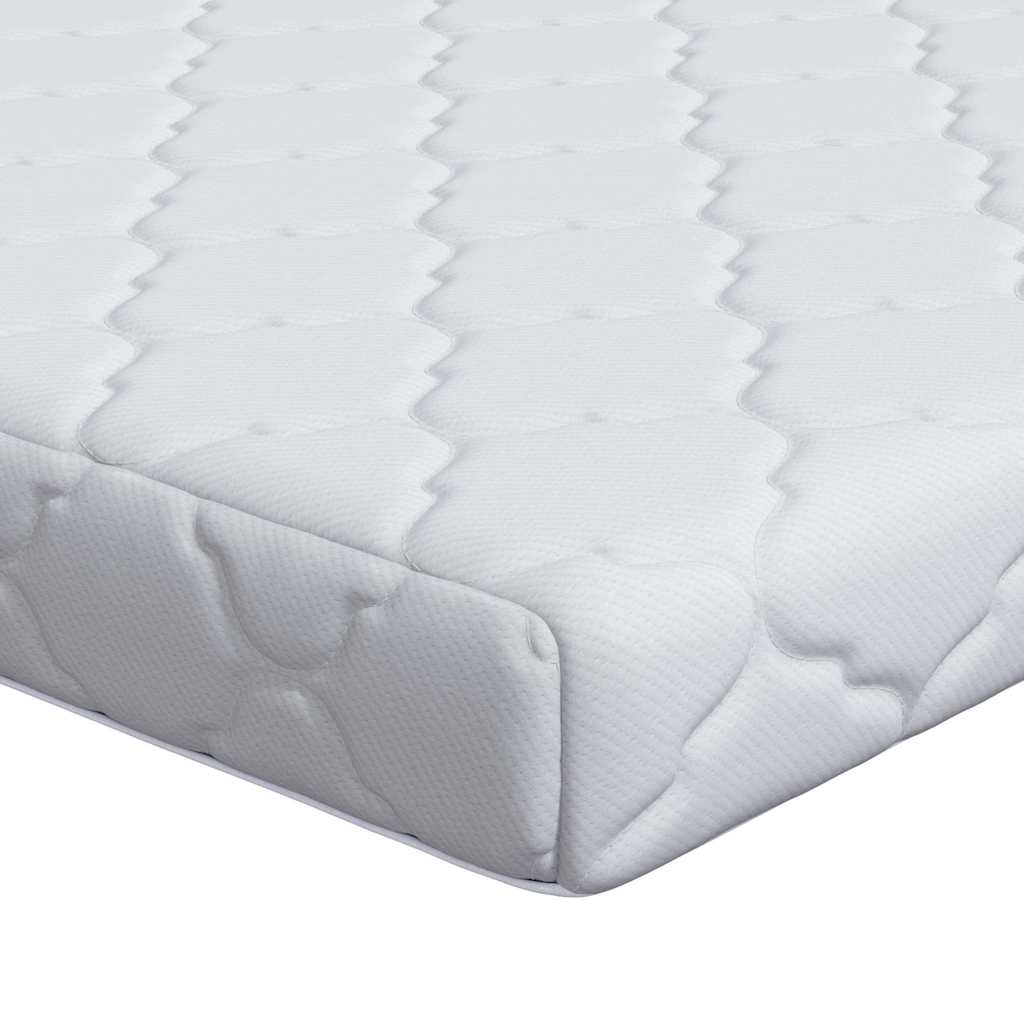 Madras Hvid Jacquard Stof - Billede 2