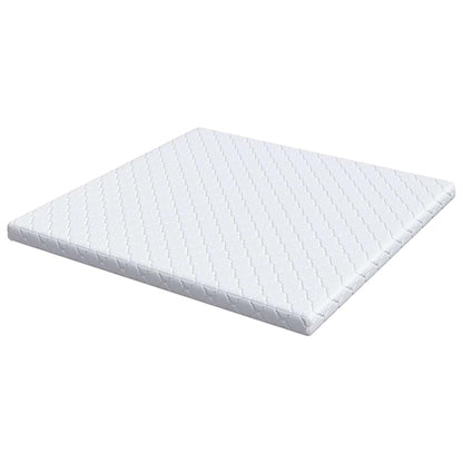 Madras Hvid 200 X 180 Cm Skum - Billede 5