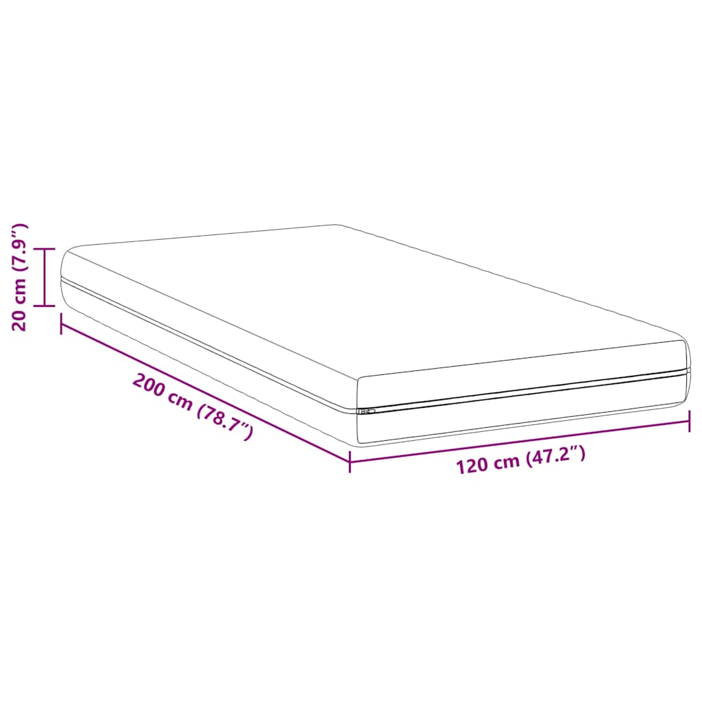Madras Hvid 120 200 Cm Polyester - Billede 10
