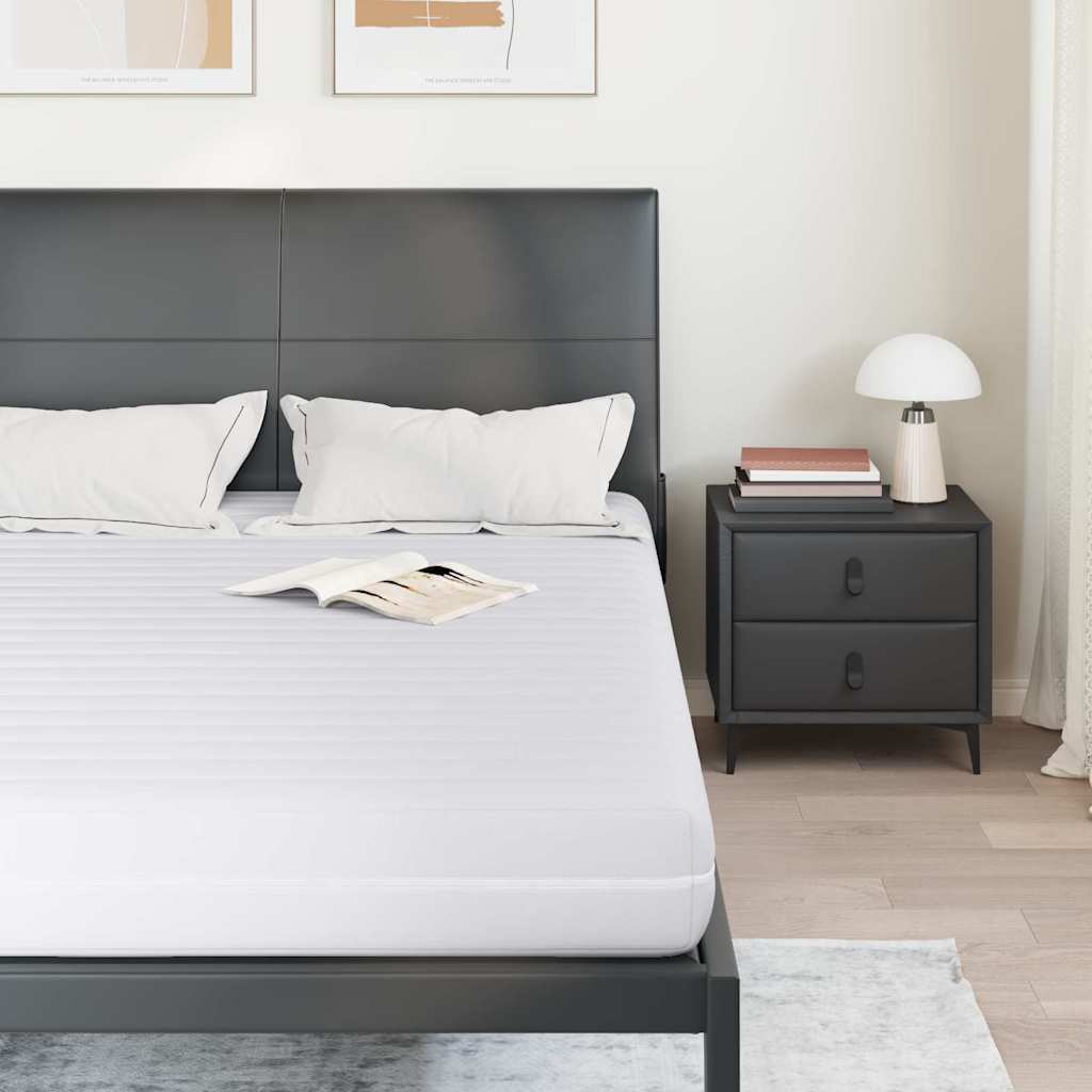 Madras Hvid 140 X 200 Cm Polyester - Billede 3
