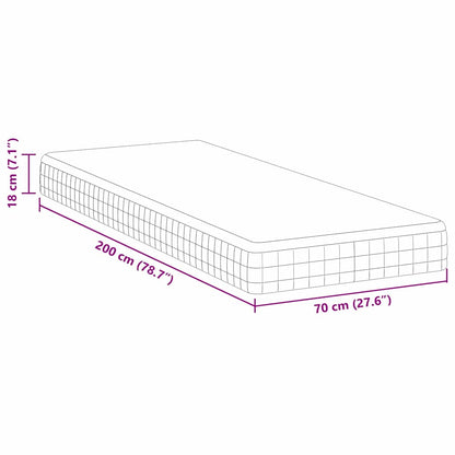 Madras Hvid, Grå 70 200 Cm Strikket Stof - Billede 11