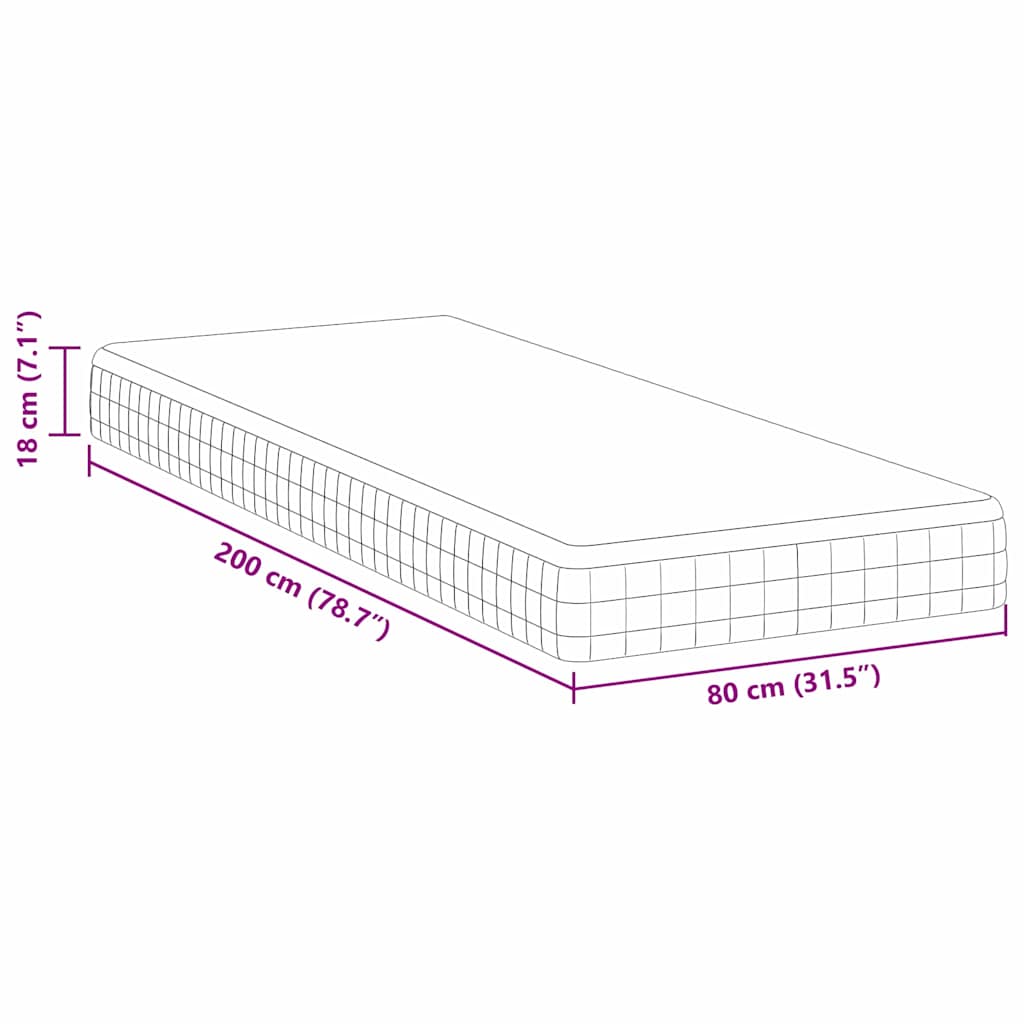 Madras Hvid, Grå 80 200 Cm Strikket Stof - Billede 11