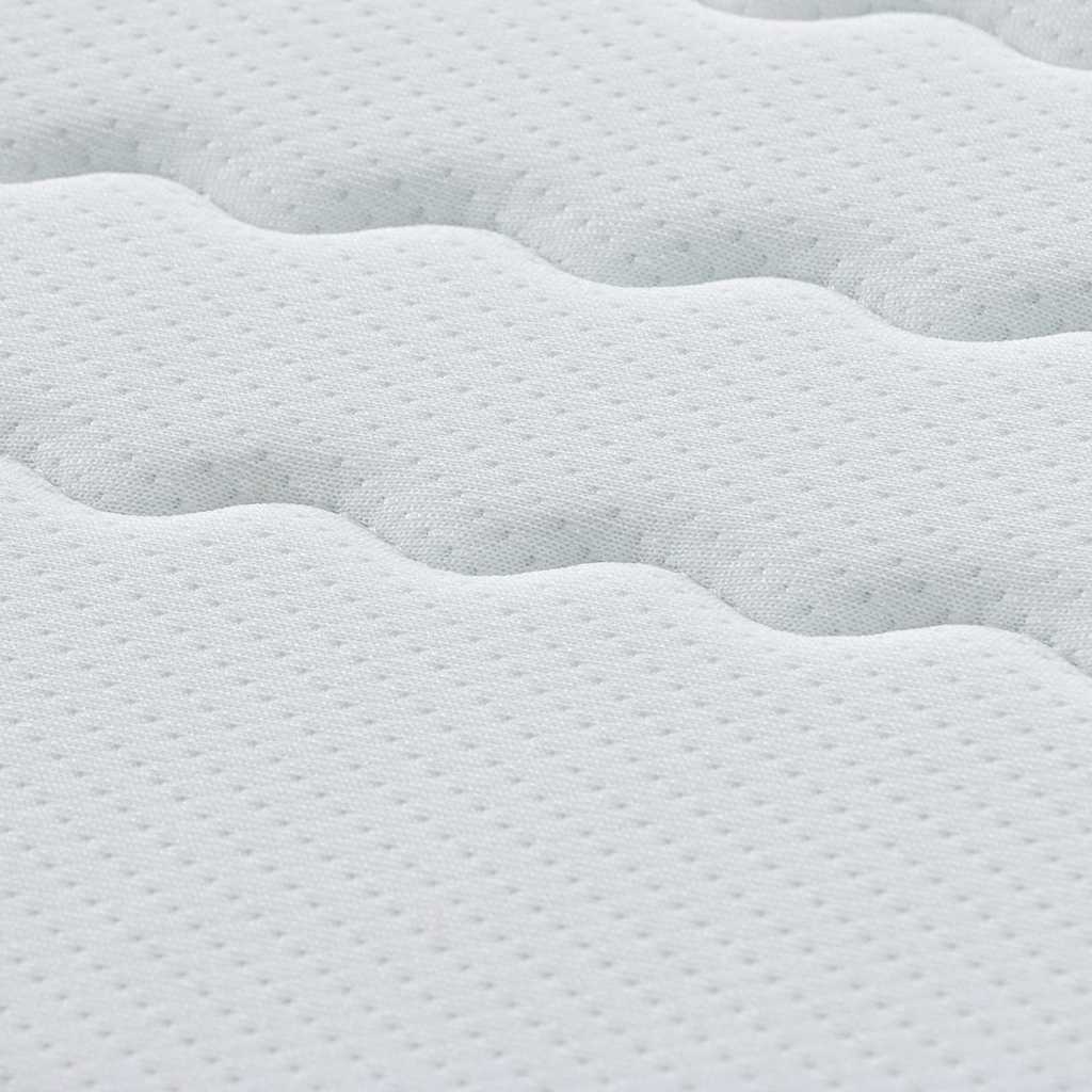 Madras 2 Pcs Hvid, Grå 70 190 Cm Strikket Stof - Billede 10