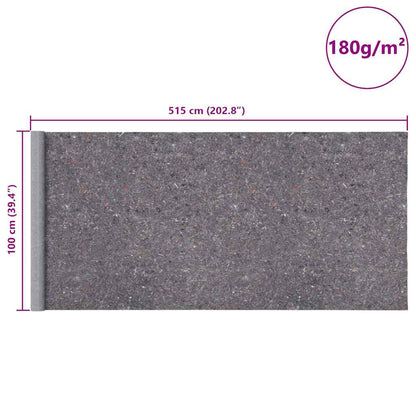 Skridsikker Maleruld 2 Stk. 180 G/m² Grå - Billede 11
