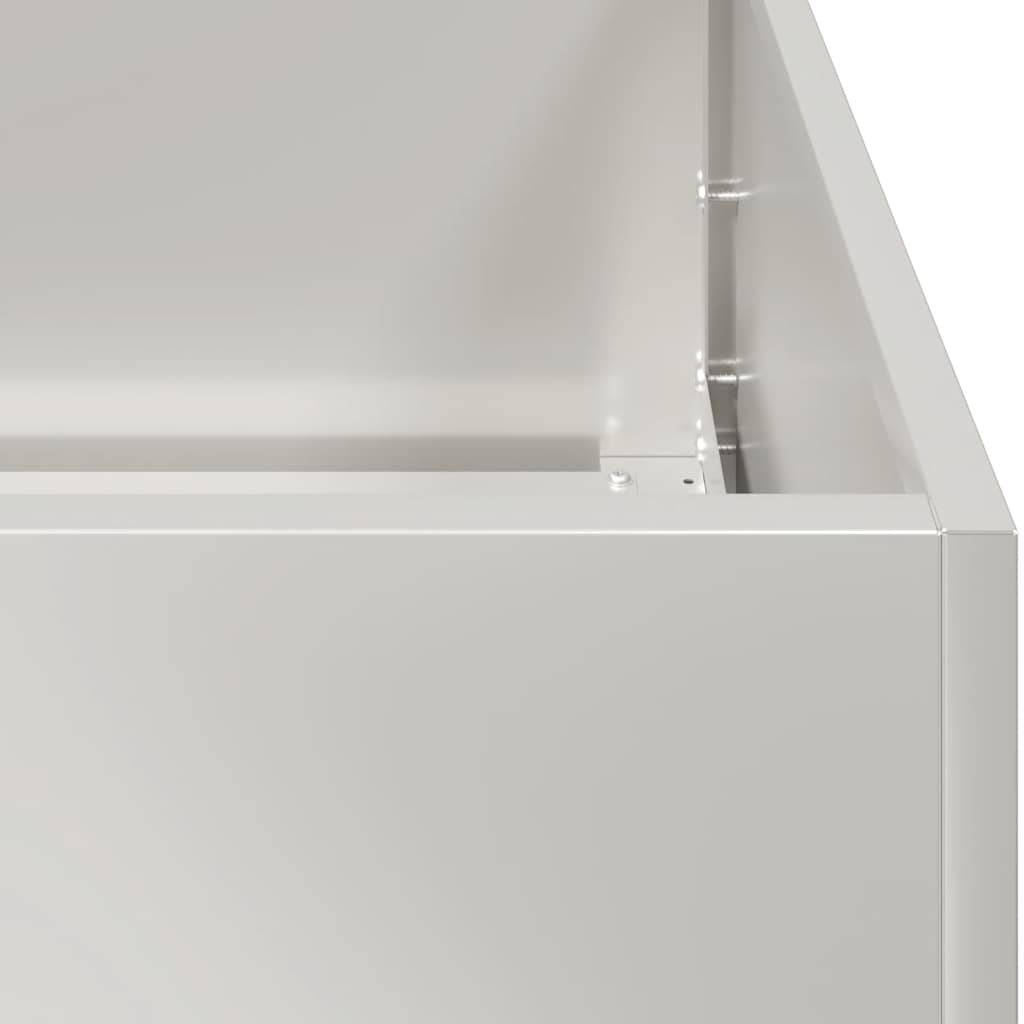 Plantekasse 120x40x40 Cm Rustfrit Stål - Billede 7