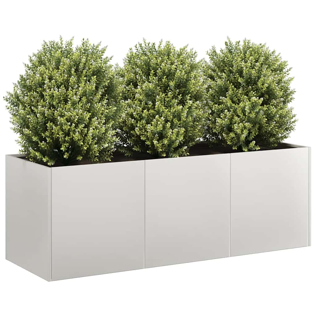 Plantekasse 120x40x40 Cm Rustfrit Stål - Hovedbillede
