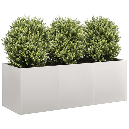 Plantekasse 120x40x40 Cm Rustfrit Stål - Hovedbillede