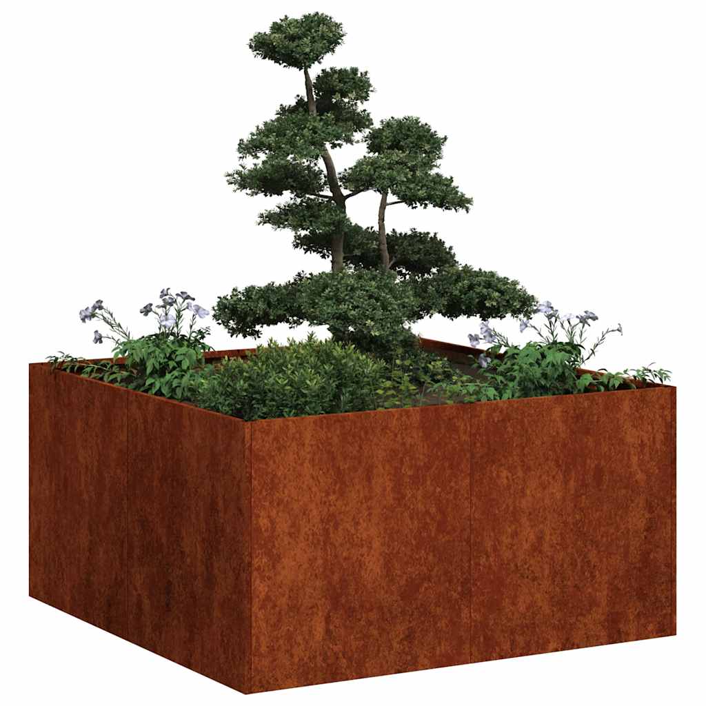 Plantekasse Forvitringsstål - Variant 860744