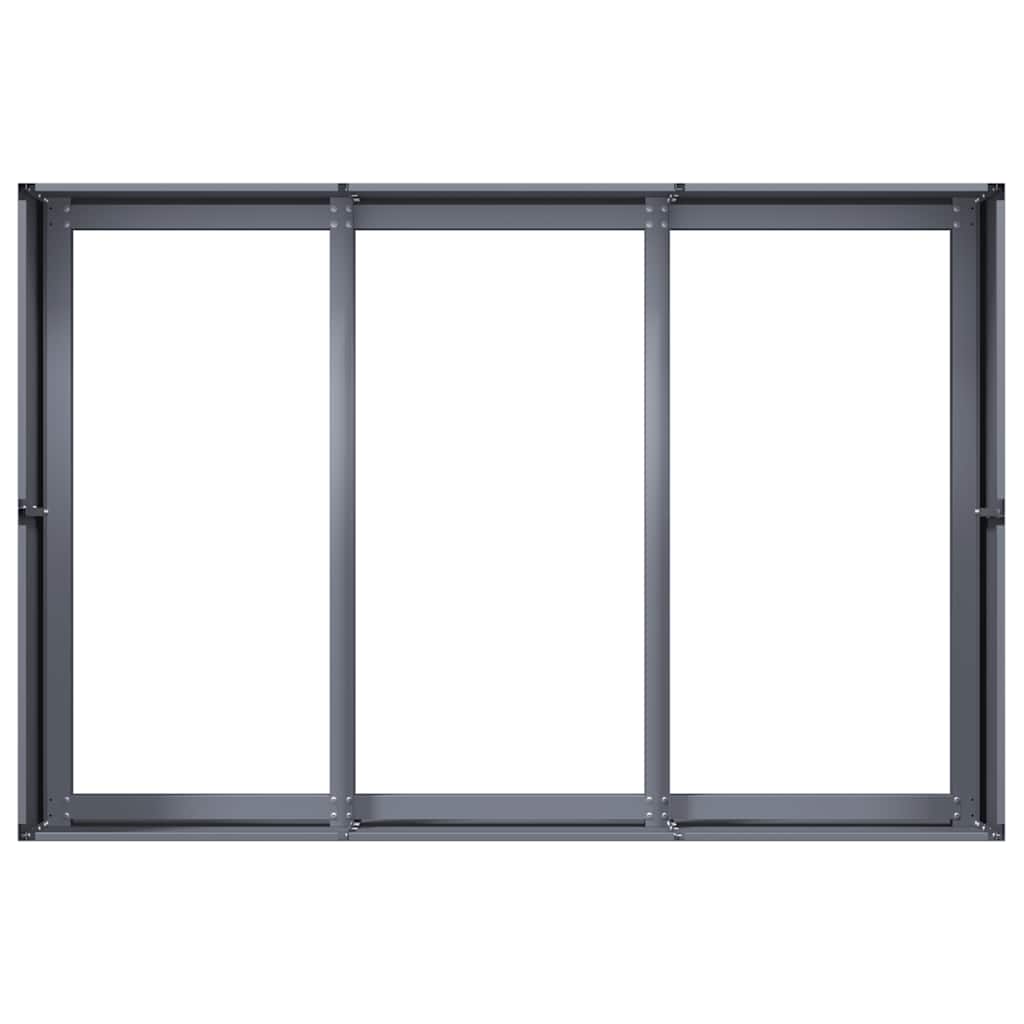 Plantekasse 120x80x40 Cm Stål Antracitgrå - Billede 5