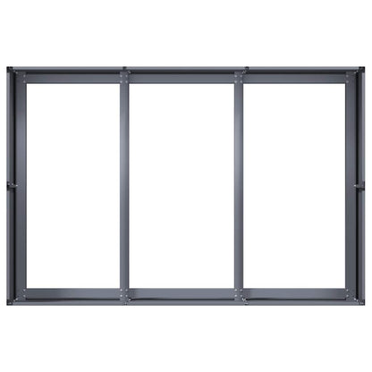Plantekasse 120x80x40 Cm Stål Antracitgrå - Billede 5