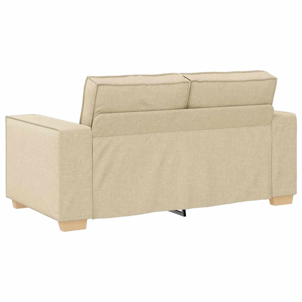 Sofa 3 Dele 220 X 80 X 84 Cm Linned-blandet Stof - Billede 8