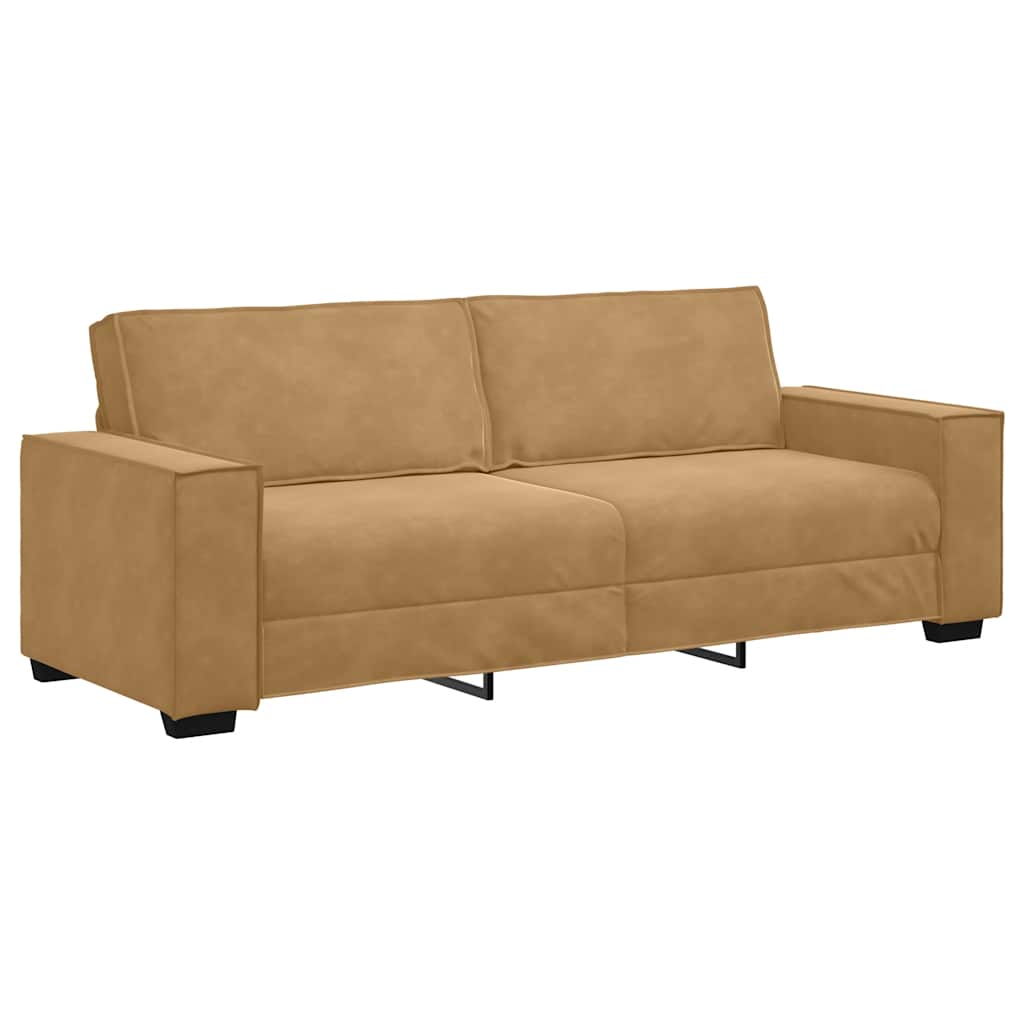 Sofasæt 3 Dele Med Hynder Velour - Billede 5