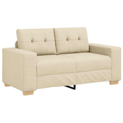 Sofa 3 Dele 221 X 80 X 80 Cm Linned-blandet Stof - Billede 6