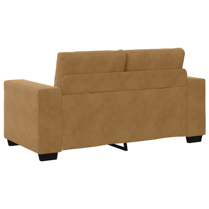 Sofa Sæt 3 Dele 221 X 80 X 80 Cm Fløjl - Billede 8