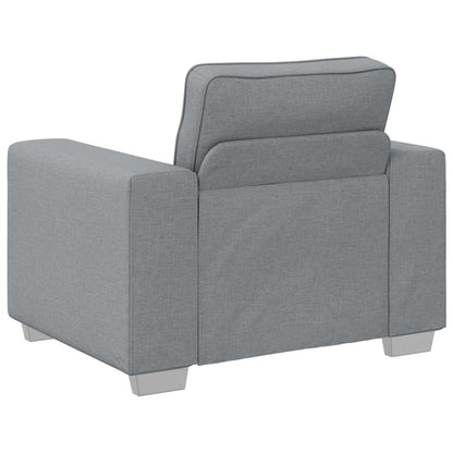 Sofa 3 Dele 219 X 80 X 82 Cm Linned-blandet Stof - Billede 7