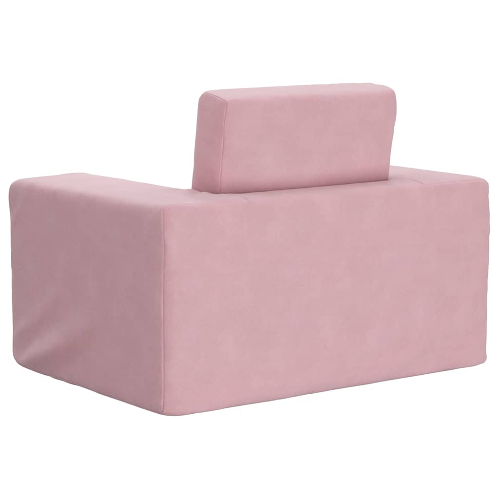 Sofa Til Børn Med Stjerner Blødt Plys