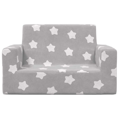 Sofa Til Børn Med Stjerner Blødt Plys