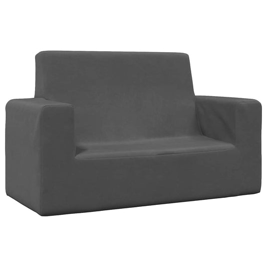 2-personers Sofa Til Børn Blødt Plys - Hovedbillede