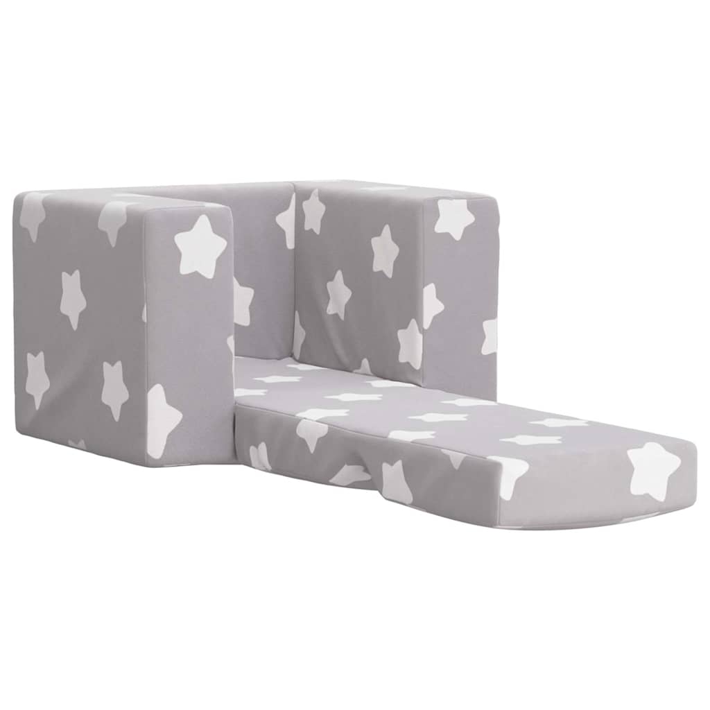 Sofa Til Børn Med Stjerner Blødt Plys