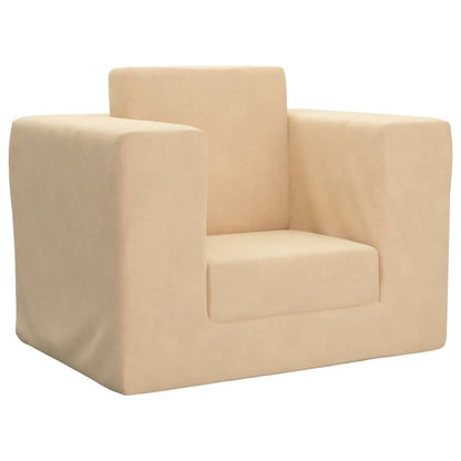 Sofa Til Børn Med Stjerner Blødt Plys