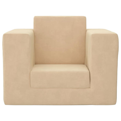 Sofa Til Børn Med Stjerner Blødt Plys