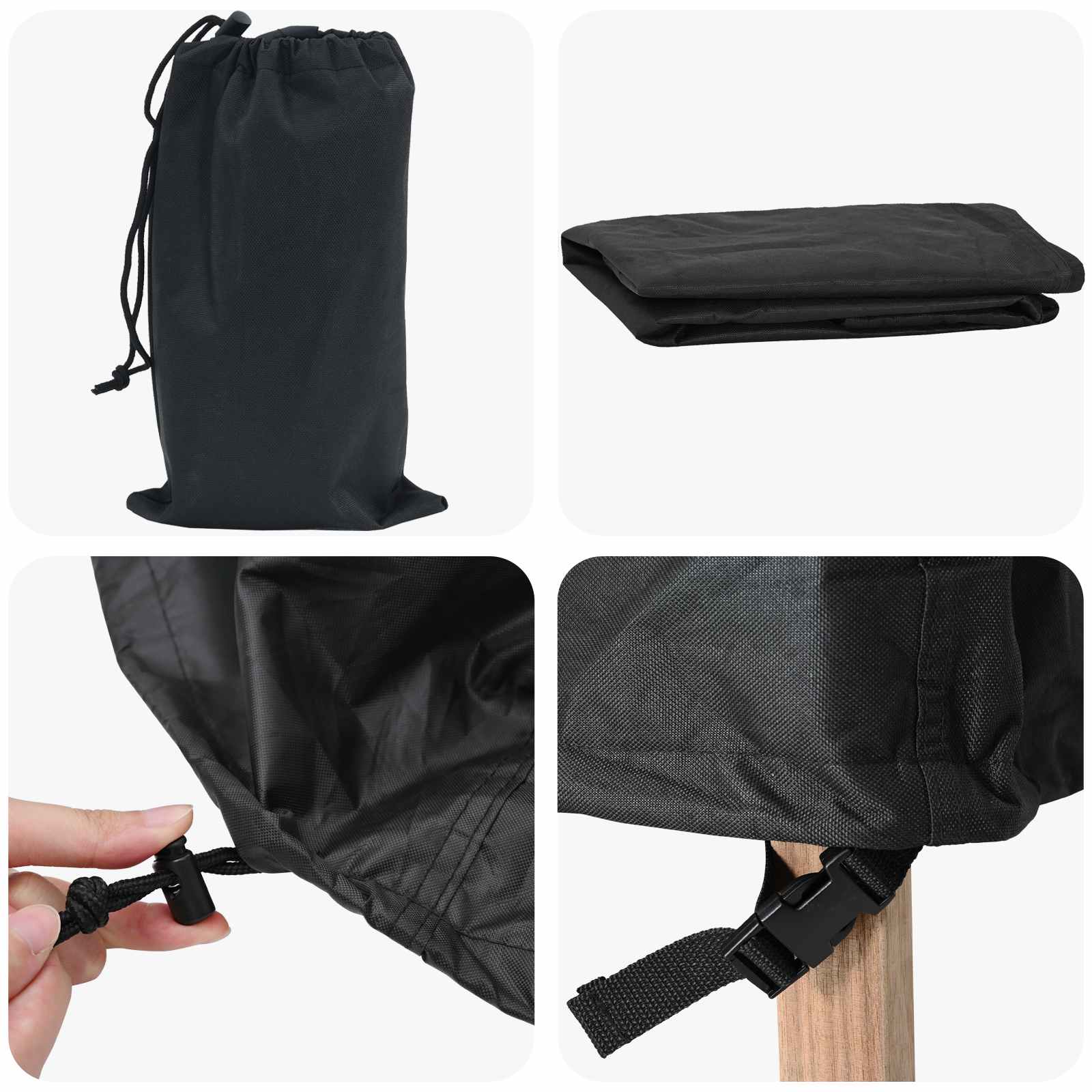 Møbelbetræk Ensfarvet 250 X 210 X 90 Cm 600d - Billede 6