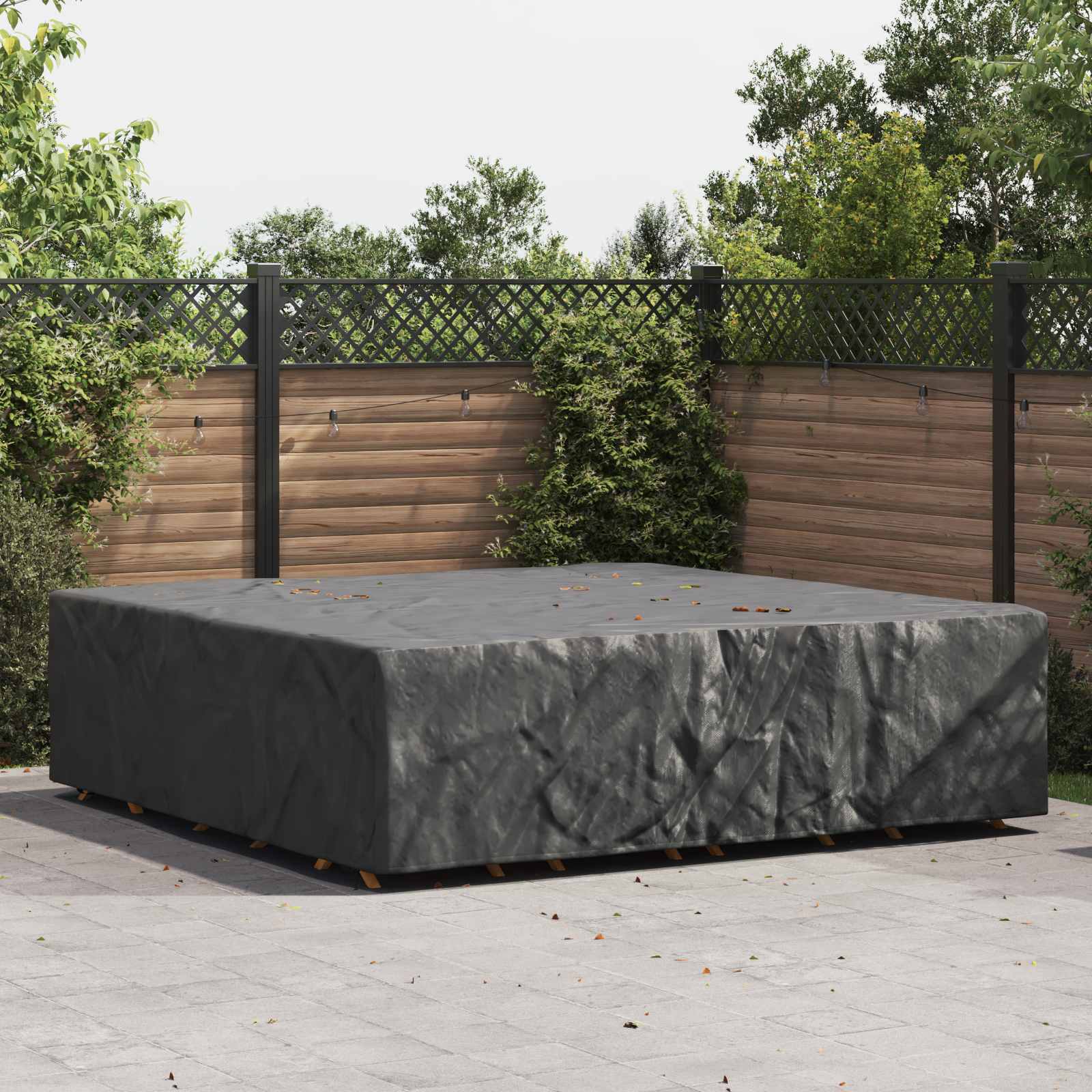 Møbelbetræk Ensfarvet 260 X 260 X 90 Cm 420d - Hovedbillede