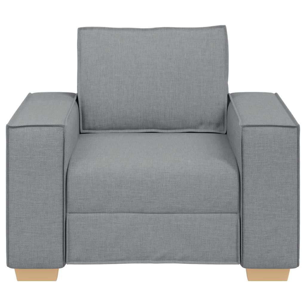 Sofastol Lysegrå 60 Cm Stof - billede 4