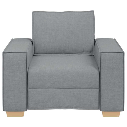 Sofastol Lysegrå 60 Cm Stof - billede 4